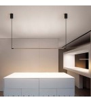Pendant lamps - Abruzzo Linear pendant lamp modern 120cm 22W 3000K Grazzie ABR-ML22W-3000K. - product 6