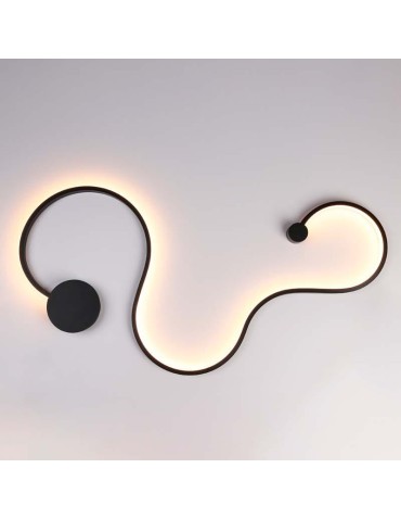 Abruzzo Modern LED wall lamp Wave 40W 3000K 85cm 2800K ABR-MKL40W.