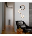 Wall lamps - Abruzzo Modern LED wall lamp Wave 40W 3000K 85cm 2800K ABR-MKL40W. - product 3
