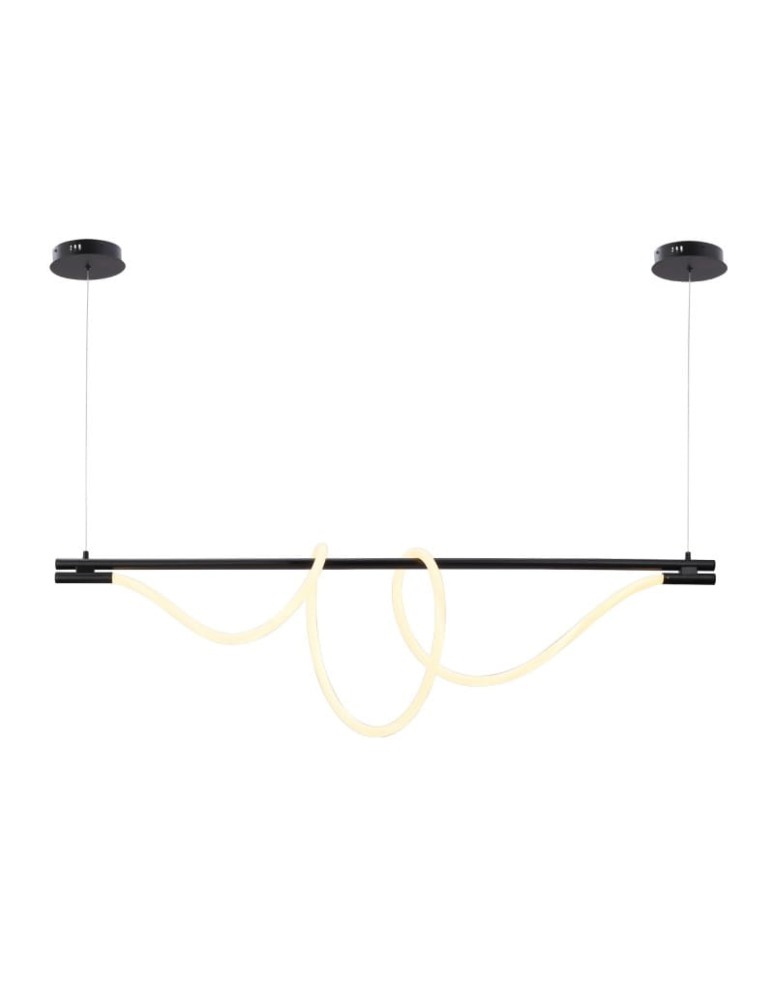 Pendant lamps - Abruzzo Modern spiral pendant lamp Gold 150cm 360° 45W 3000K Spiral ABR-HILTON-SC-38W - product kolory-swiatla.pl 1