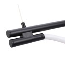 Abruzzo Nowoczesna spiralna lampa wisząca Złota 150cm 360° 45W 3000K Spirali ABR-HILTON-SC-38W