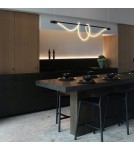 Pendant lamps - Abruzzo Modern spiral pendant lamp Gold 150cm 360° 45W 3000K Spiral ABR-HILTON-SC-38W - product 8