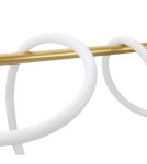 Pendant lamps - Abruzzo Modern spiral pendant lamp Gold 150cm 360° 45W 3000K Spiral ABR-HILTON-SG-38W - product 4