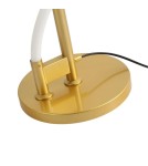 Abruzzo Nowoczesna Lampa podłogowa Złota LED 30W 3000K Spirali ABR-EOS-G-30W