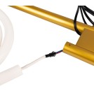 Abruzzo Nowoczesna Lampa podłogowa Złota LED 30W 3000K Spirali ABR-EOS-G-30W