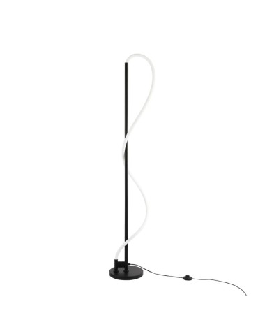 Abruzzo Nowoczesna Lampa podłogowa Czarna LED 30W 3000K Spirali ABR-EOS-C-30W