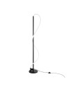 View Abruzzo Modern Black LED Floor Lamp 30W 3000K Spiral ABR-EOS-C-30W.