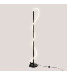 Abruzzo Nowoczesna Lampa podłogowa Czarna LED 30W 3000K Spirali ABR-EOS-C-30W