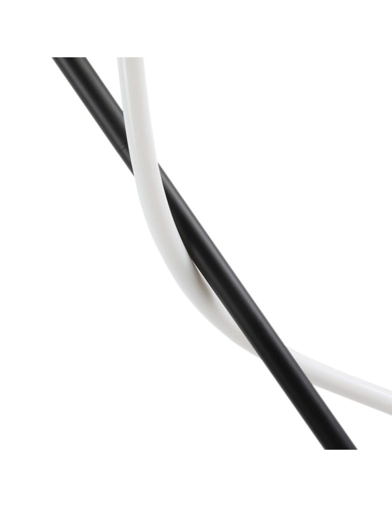 Abruzzo Nowoczesna Lampa podłogowa Czarna LED 30W 3000K Spirali ABR-EOS-C-30W