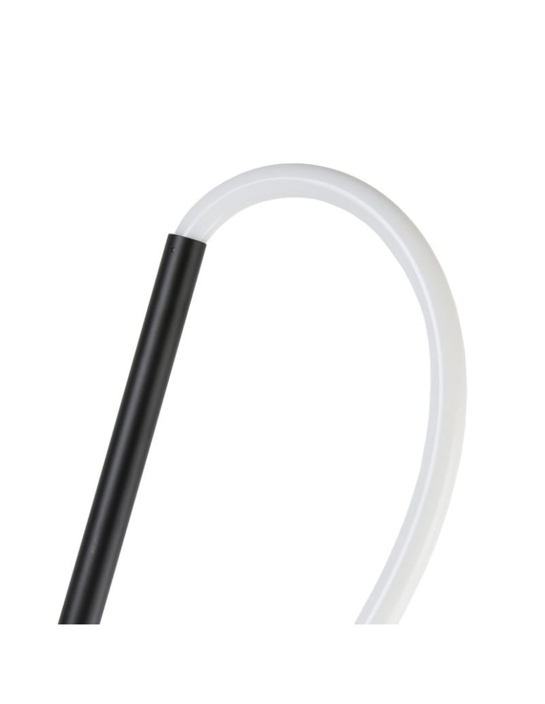 Abruzzo Nowoczesna Lampa podłogowa Czarna LED 30W 3000K Spirali ABR-EOS-C-30W