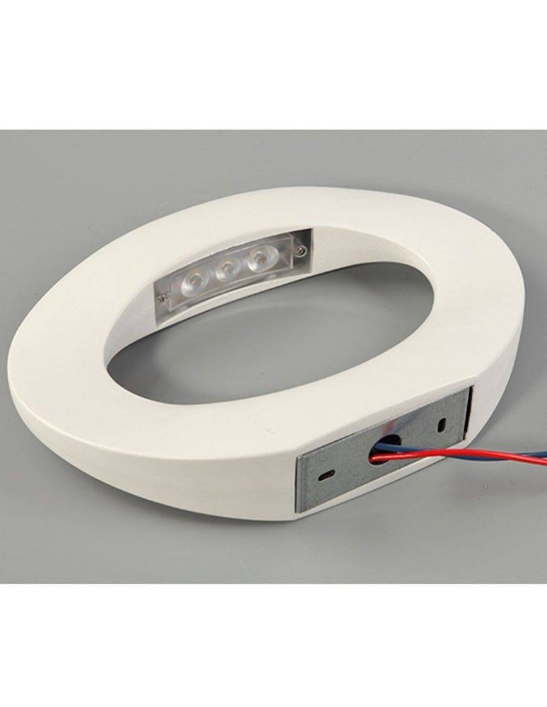 Wall lamps - Abruzzo Modern LED wall lamp 9W 3000K 30cm Prima ABR-KENZO9W - product kolory-swiatla.pl 5