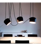 Abruzzo Nowoczesna Lampa Wisząca 3xØ30cm Rittoro ABR-SHIL-E27