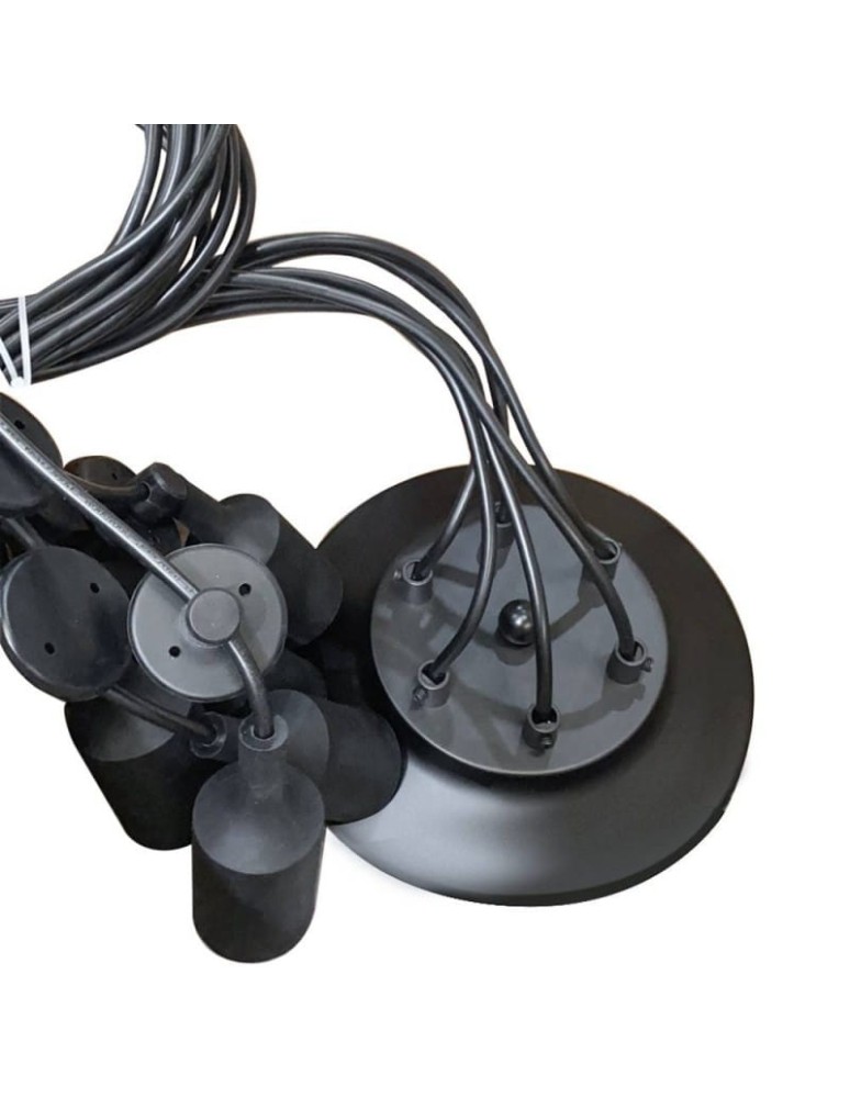 Pendant lamps - Abruzzo Modern Spider Pendant Lamp 6xE27 Regnetto ABR-SPIDER-6XE27. - product kolory-swiatla.pl 4