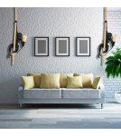 Pendant lamps - Abruzzo Black Monkey Pino E27 Pendant Lamp ABR-KAR-C - product 2