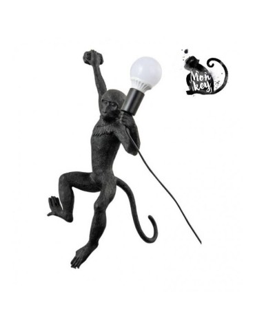 Abruzzo Black Monkey Shimpo E27 Pendant Lamp ABR-KAR3-C