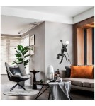 Pendant lamps - Abruzzo Black Monkey Shimpo E27 Pendant Lamp ABR-KAR3-C - product 4