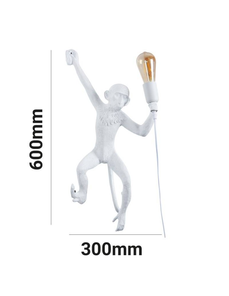 Pendant lamps - Abruzzo White Monkey Shimpo E27 Pendant Lamp ABR-KAR3-B - product kolory-swiatla.pl 6