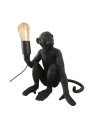View Abruzzo Table Lamp Black Monkey Cappuccino E27 ABR-KARD4-C