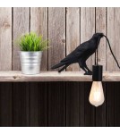 Abruzzo Lampa Stołowa z żywicy Kruk Corvo E27 ABR-KARD-K