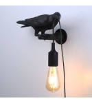 Wall lamps - Abruzzo Corvo E27 Corvo resin wall lamp ABR-KARD-K2 - product 2