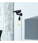 Abruzzo Kinkiet z Żywicy Kruk Corvo E27 ABR-KARD-K2