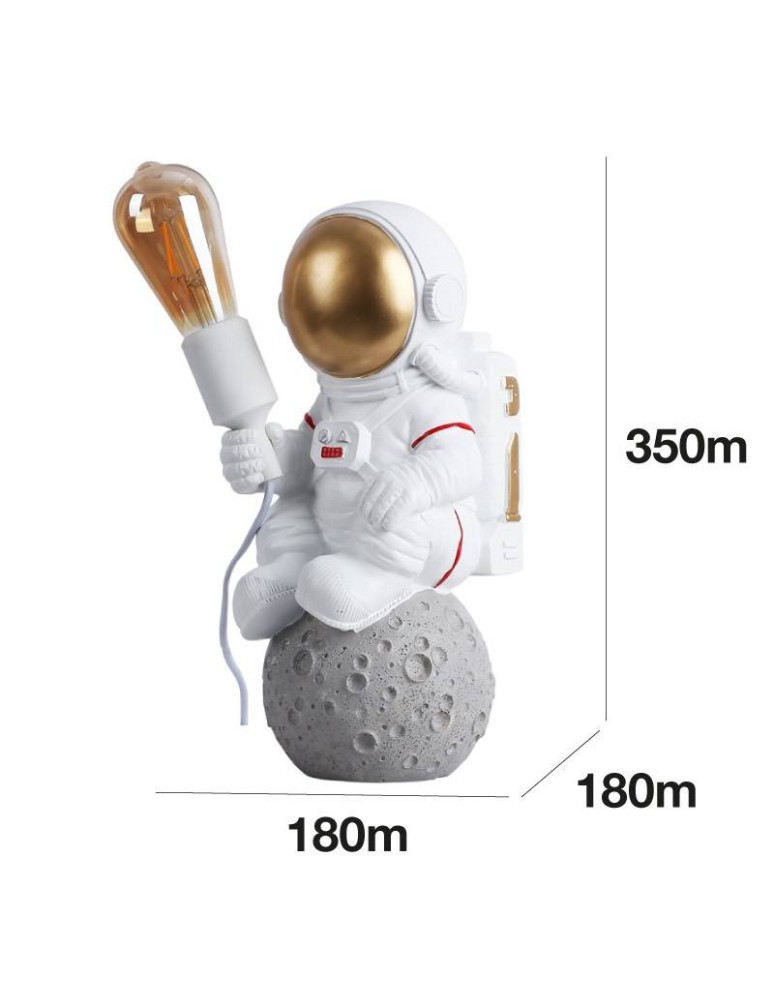 Abruzzo Lampa Stołowa Astronauta E27 Armstrong ABR-KARD6 Abruzzo Lampa Stołowa Astronauta E27 Armstrong ABR-KARD6