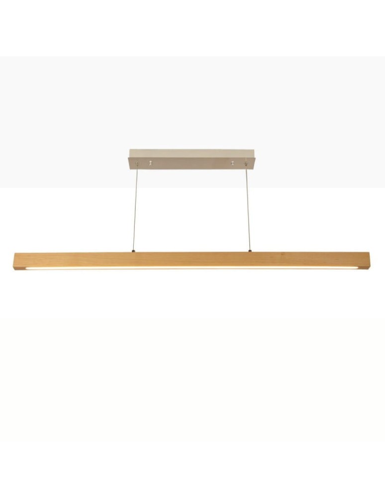 Abruzzo Lampa Liniowa Drewniana 120cm 3000K 24W LED Dritta ABR-LLZ-24W