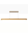 View Abruzzo Wooden Linear Lamp 120cm 3000K 24W LED Dritta ABR-LLZ-24W