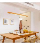 Abruzzo Lampa Liniowa Drewniana 120cm 3000K 24W LED Dritta ABR-LLZ-24W