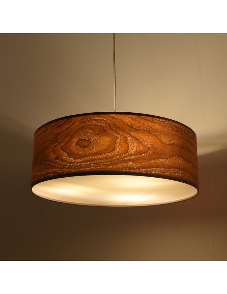 Pendant lamps - Abruzzo Wooden Pendant Lamp Ø45cm 3XE27 Bosco ABR-LZD-NOVO - product kolory-swiatla.pl 9