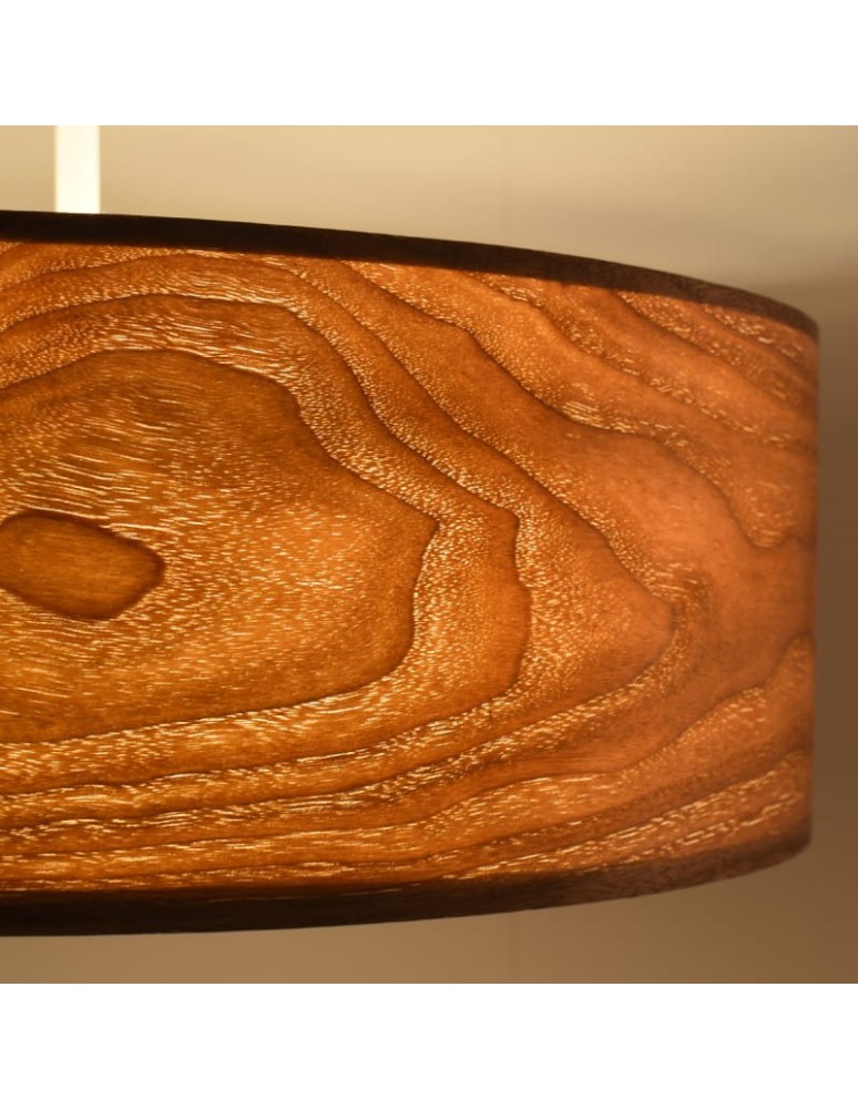 Abruzzo Lampa Wisząca Drewniana Ø45cm 3XE27 Bosco ABR-LZD-NOVO