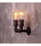 Abruzzo Kinkiet Led Industrialny Rury Retro 2xE27 Aruzzo Tubo ABR-LLK2RR-2XE27