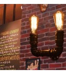 Abruzzo Kinkiet Led Industrialny Rury Retro 2xE27 Aruzzo Tubo ABR-LLK2RR-2XE27