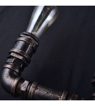 Wall lamps - Abruzzo Tubo ABR-LLK2RR-2XE27 Led Industrial Retro Tubes Wall lamp. - product 5