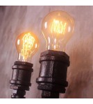 Wall lamps - Abruzzo Tubo ABR-LLK2RR-2XE27 Led Industrial Retro Tubes Wall lamp. - product 6