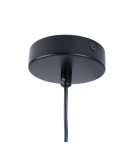 Pendant lamps - Abruzzo Glass Pendant Lamp 4 spheres of light and 6 spheres of sound Bronze 4xG9 60 cm Vino ABR-GRAPPA--B - product 16