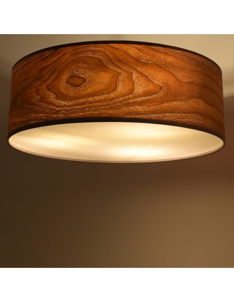 Ceiling lamps - Abruzzo Round Wooden Plafond Ø45cm Bosco ABR-PLO-DE-3XE27 - product kolory-swiatla.pl 6