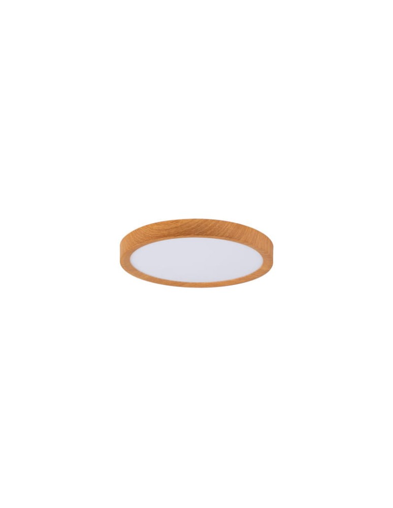 Ceiling lamps - Abruzzo Plafon Round Wooden CCT 3000-6000K LED 18W 23cm Maze ABR-PLO-OCED-18W - product kolory-swiatla.pl 1