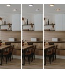 Abruzzo Plafon Okrągły Drewniany CCT 3000-6000K LED 18W 23cm Maze ABR-PLO-OCED-18W Abruzzo Plafon Okrągły Drewniany CCT 3000-6000K LED 18W 23cm Maze ABR-PLO-OCED-18W