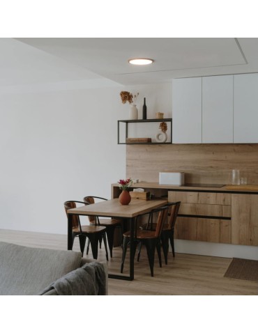 Abruzzo Plafon Okrągły Drewniany CCT 3000-6000K  LED 24W 30cm Maze ABR-PLO-OCED-24W - produkt 2