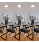 Abruzzo Plafon Okrągły Drewniany CCT 3000-6000K LED 24W 30cm Maze ABR-PLO-OCED-24W Abruzzo Plafon Okrągły Drewniany CCT 3000-6000K LED 24W 30cm Maze ABR-PLO-OCED-24W