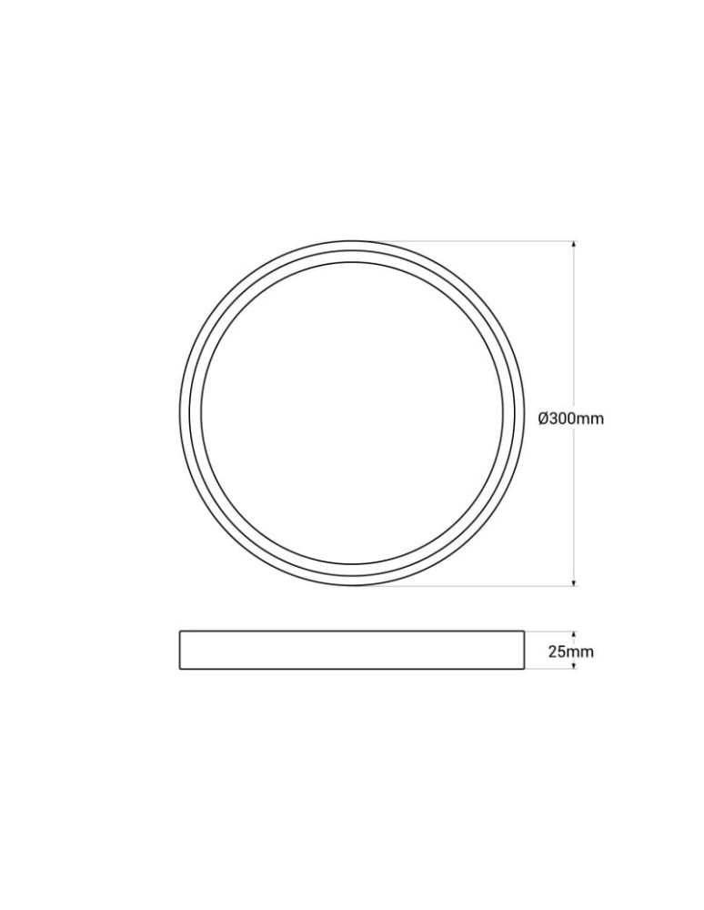 Abruzzo Plafon Okrągły Drewniany CCT 3000-6000K LED 24W 30cm Maze ABR-PLO-OCED-24W Abruzzo Plafon Okrągły Drewniany CCT 3000-6000K LED 24W 30cm Maze ABR-PLO-OCED-24W
