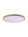 View Abruzzo Plafon Round Wooden CCT 3000-6000K LED 40W 50cm Maze ABR-PLO-OCED-40W
