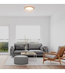 Abruzzo Plafon Okrągły Drewniany CCT 3000-6000K LED 40W 50cm Maze ABR-PLO-OCED-40W Abruzzo Plafon Okrągły Drewniany CCT 3000-6000K LED 40W 50cm Maze ABR-PLO-OCED-40W