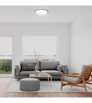 Abruzzo Plafon Okrągły Drewniany CCT 3000-6000K LED 40W 50cm Maze ABR-PLO-OCED-40W Abruzzo Plafon Okrągły Drewniany CCT 3000-6000K LED 40W 50cm Maze ABR-PLO-OCED-40W