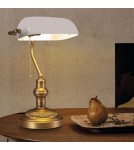 Desk lamps - Abruzzo Banker's Desk Lamp White Banca E27 ABR-LB-BANK-B - product 4
