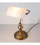 Desk lamps - Abruzzo Banker's Desk Lamp White Banca E27 ABR-LB-BANK-B - product 5