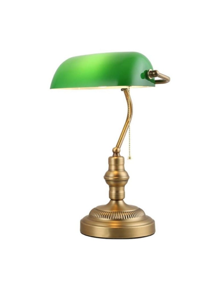 Desk lamps - Abruzzo Desk Lamp Banker Green E27 ABR-LB-BANK-G - product kolory-swiatla.pl 7