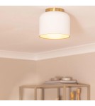 Ceiling lamps - Abruzzo Ceiling Plafond White Gold Accardi E27 MA24-ABR-PA-E27 - product 5