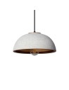 View Abruzzo Ceramic Dome Pendant Lamp 30cm E27 Ciri ABR-CIRI-E27